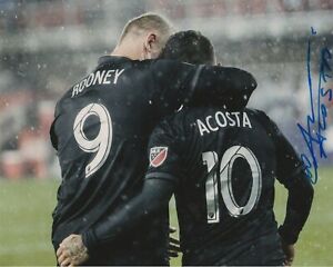 DC United Luciano Acosta Autographed Signed MLS 8x10 COA #2