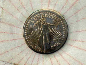 1908 Saint Gaudens 20 $ Goldstück Miniatur Nachschlag Spiel SP1429 - Bild 1 von 4