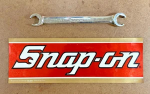 Snap-on 5/8 and 11/16" SAE 6pt Double Flare Nut Line Wrench RXFS2022B - Picture 1 of 9