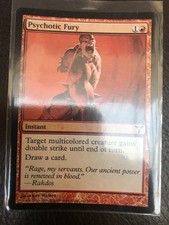 Psychotic Fury Common Foil Dissension Magic The Gathering