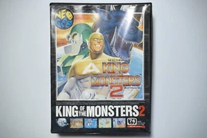 SNK Neo Geo AES King of The Monsters 2 caja juego japonés vendedor de EE. UU. - Imagen 1 de 5