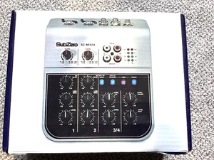 SubZero SZ-MIX04 4-Channel Mini Mixer - Picture 1 of 7