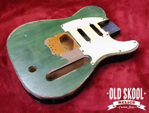 Cuerpo de guitarra Status Quo versión tardía estilo Francis Rossi reliquia Telecaster - Imagen 1 de 8