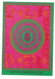 QUICK SILVER MILLER BLUES 1967 AVALON BALLROOM FAMILY DOG POSTCARD FD-53 N/M B-3 - Picture 1 of 2