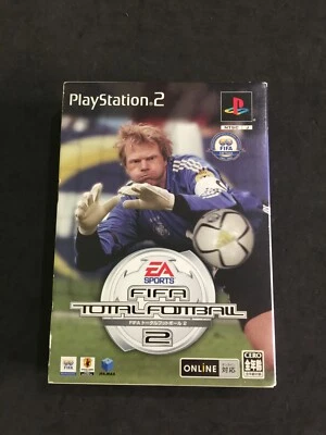 FIFA TOTAL FOOTBALL 2 CARTON BOX SONY PLAYSTATION 2 PS2 NTSC JAP USATO COMPLETO - Immagine 1 di 4