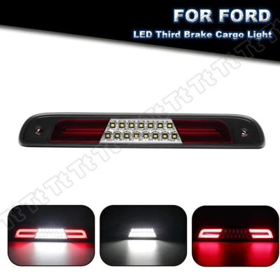 For Ford F150 F250 F350 Bronco LED 3rd Third Brake Light Reverse Tail Cargo Lamp - Image 1 of 4