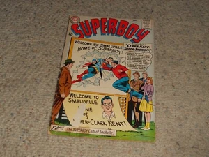 1963 Superboy DC Comic Book #107 - THE SUPERBOY CLUB OF SMALLVILLE!!! - Picture 1 of 2