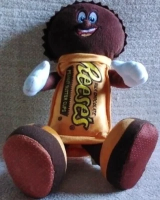 2014 Reese's Peanut Butter Cup 14 Inch Tall Bendable Stuffed Plush - Image 1 of 4