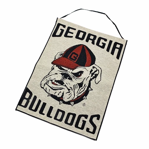University of Georgia Bulldogs Mascot Tapestry Bannerette Wall Hanging Cover