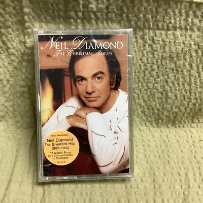 NEIL DIAMOND THE CHRISTMAS ALBUM RARE FACTORY SEALED CASSETTE (A) - Image 1 of 3