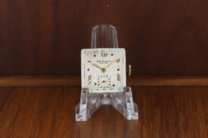 Vintage Jules Jurgensen Square Dial with Manual Wind Movement Circa 1940s - Picture 1 of 2