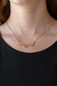 Paparazzi Another Love Story Gold Halskette - Bild 1 von 3