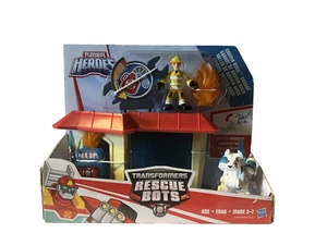 NUEVO Playskool Heroes Transformers Rescue Bots GRIFFIN ROCK GARAGE - Imagen 1 de 4