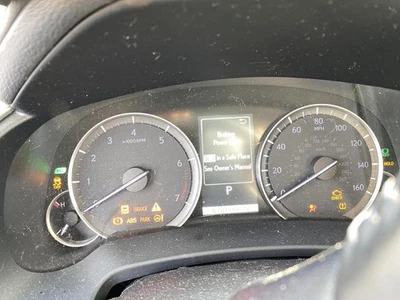 Medidor de velocímetro usado serve: 2016 Lexus RX350 cluster América do Norte construído MPH com - Imagem 1 de 4