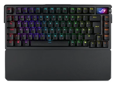 ASUS ROG Azoth Extreme - Tastatur - 75% - mit OLED-Display - backlit - kabellos  - Bild 1 von 4