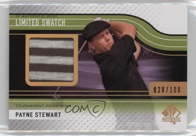 2012 SP Authentic Limited Swatch /100 Payne Stewart #25 - Image 1 of 2