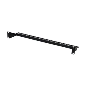Cable Management Manager Patch Panel Steel Rear Support Bar 19" Rack Mount 1U - Afbeelding 1 van 4