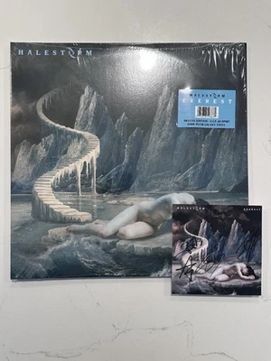 Halestorm Everest Signed Autographed Dark Plum Galaxy Vinyl- #4 - Image 1 of 4