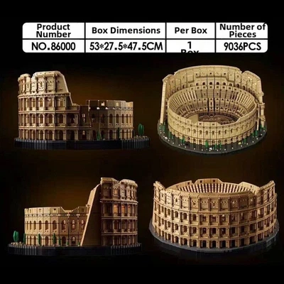 *NEW* UNBRANDED MOC 10276 Colosseum Building Blocks Creator Expert 9036pcs - Image 1 of 4