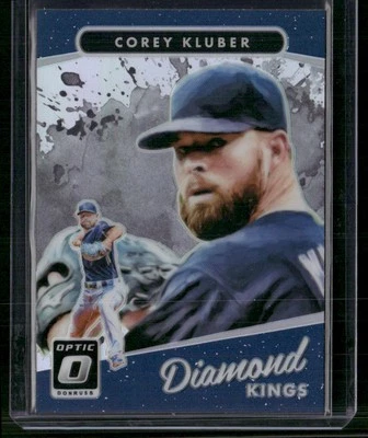 2017 Donruss Optic #8 Corey Kluber Holo - Image 1 of 2