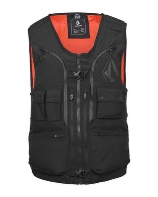 Volcom Iguchi Slack Vest Men's Winter Jacket, Black, Large - Image 1 of 4