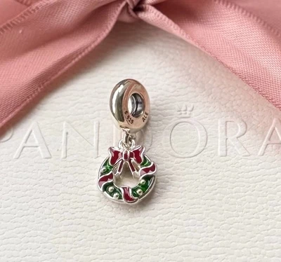 original Pandora Anhänger „Adventskranz“ silber 925 #796362ENMX - Bild 1 von 2