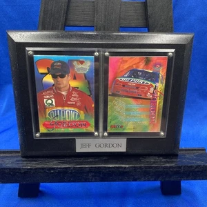 Jeff Gordon Crown Jewels Elite Wheels Racing Cards (1996) 8x6 Plaque - Picture 1 of 2