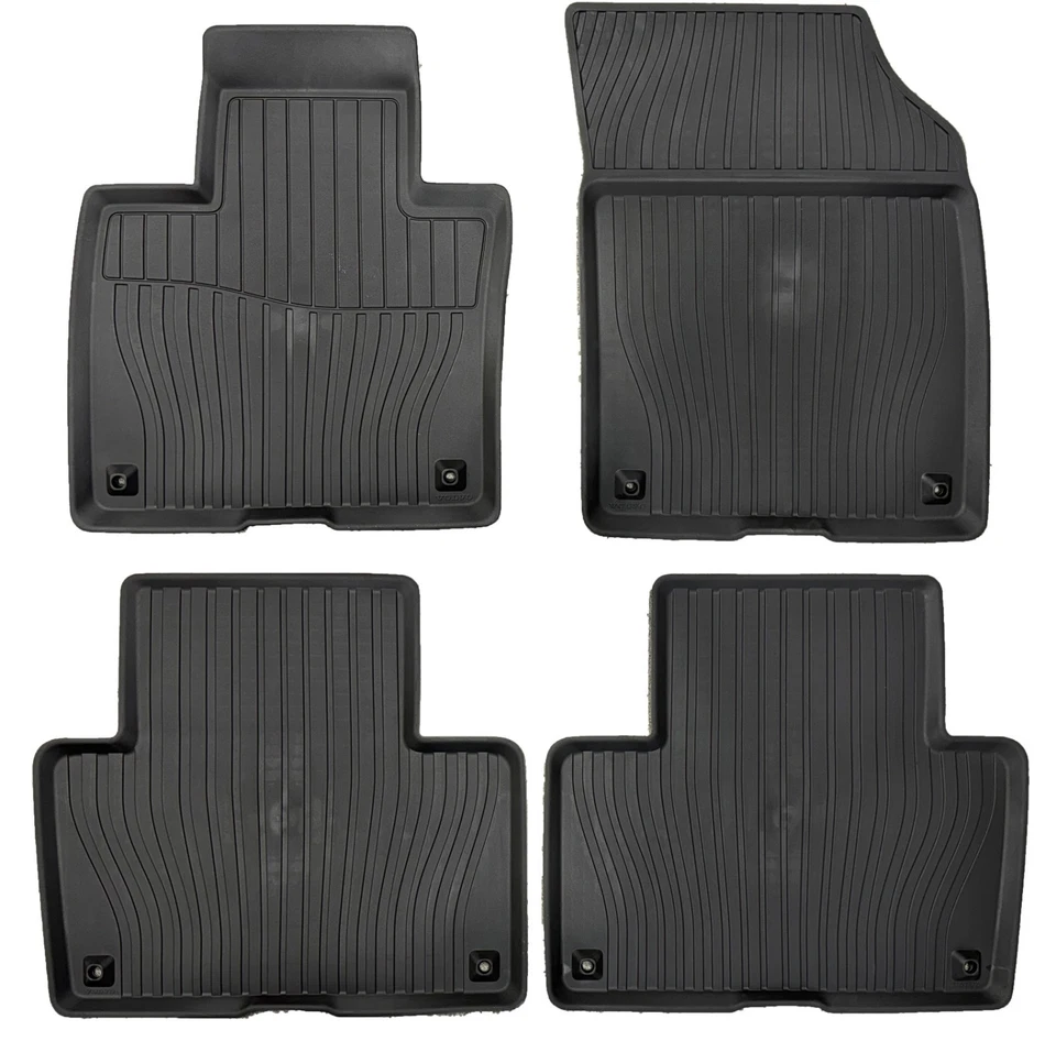2016-2026 Genuine Volvo XC90 T8 All Weather Rubber Floor Mats 4pc OEM 32357518 Foto 1 de 4
