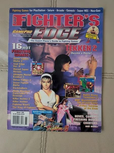 GamePro The Fighter's Edge Magazine Premiere Issue Winter 1996 Tekken 2 - Picture 1 of 2