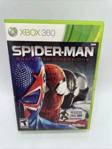 Spider-Man: Shattered Dimensions Microsoft Xbox 360 Complete CIB - Picture 1 of 7
