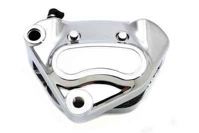 Chrome Front 4 Piston Caliper fits Harley Davidson - Image 1 of 2