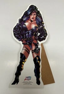 CHINA Double Impact 4" x 9" Cardboard Mini Standee 1996 Comic Images RARE! - Bild 1 von 4