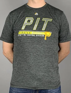 Camiseta Gris Pittsburgh Pirates - Cool Base Performance T (S,M,L,XL,XXL) - Imagen 1 de 5