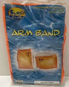 Inflatable Arm Band Pool Floaties (AGES 6+) Swimming Training Aides 1 Pair - Picture 1 of 5