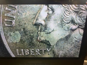 2000 P Maryland Quarter, Prominent Obverse Face , Error. Ref(95) buy +(2) free - Picture 1 of 4