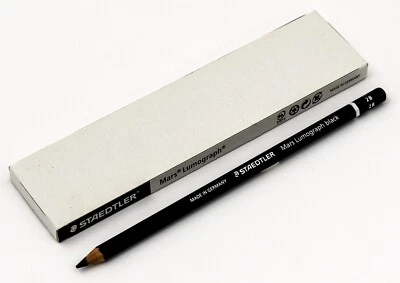 Staedtler Mars Lumograph Black 2B 100B-2B Drawing Pencils, Pack of 6 - Image 1 of 3