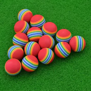 Schaumstoff Schwamm Training Golfbälle elastisch Indoor Schwung Übung Regenbogen EVA F7N8 - Bild 1 von 11