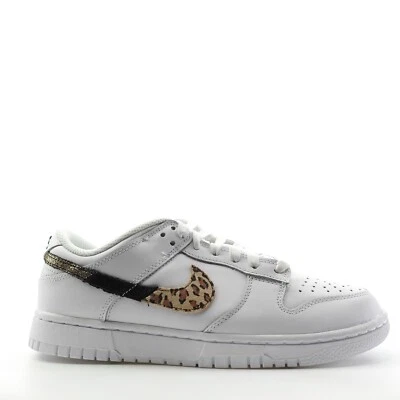 Nike Dunk Low SE Primal Blanco Estampado Guepardo DD7099-100 Mujer’s Talla 8 Foto 1 de 4
