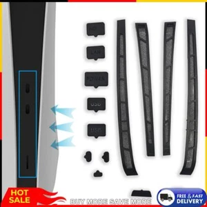 12-in-1-Staubschutzhülle, langlebiger, staubdichter Stecker, schwarzer Staubschu - Zdjęcie 1 z 12