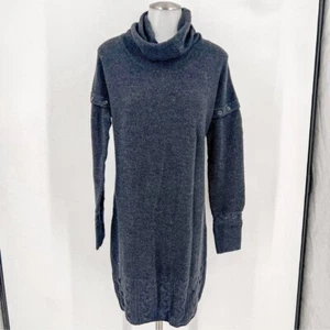Lacoste Merino Extra Fine Wool Gray Sweater Dress - Picture 1 of 6