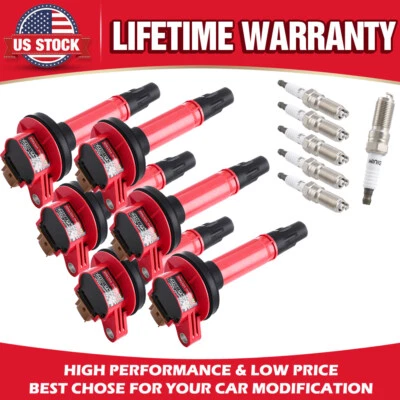 Ignition Coils DG549 & Spark Plugs for (2015-2020) Ford Transit-150/250/350 3.5L - Image 1 of 4
