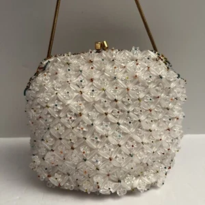 Vintage Richere by Walborg Sequin Bag Purse Handbag Fab 50's Beautiful Piece! - Picture 1 of 15