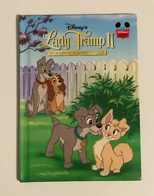 Lady and Tramp II: Scamp's Adventure - Disney Book 2003 First Printing Exclusive - Imagem 1 de 4