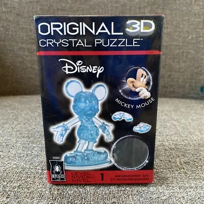 Quebra-cabeça de cristal 3D original Disney (Mickey Mouse) brinquedo/presente/decoração, confuso - Imagem 1 de 4