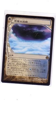 MTG JAPANESE FUTURE SIGHT NIMBUS MAZE NM MAGIC THE GATHERING CARD LAND RARE - Image 1 of 4