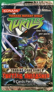 TEENAGE MUTANT NINJA TURTLES CCG/TCG - TURTLES UNLEASHED BOOSTER PACK - Picture 1 of 1