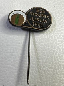 SPILLA PINS BSK MOSTEC ILIRIJA 1980 - Imagen 1 de 2