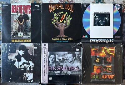Laser Disc Music/Art Lot - Image 1 of 2