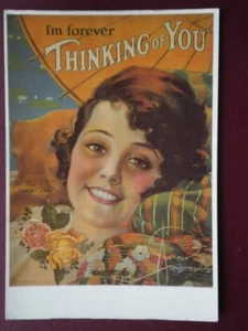 POSTKARTENWERBUNG ICH DENKE FÜR IMMER AN DICH - Bild 1 von 1