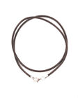 2mm Genuine Leather Necklace Choker 14-28 "                                 